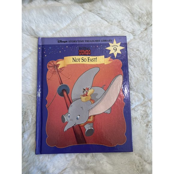 Disney Children Toddler Disney Dumbo Jumbo Plush & Disney Dumbo Book Bundle - Picture 2 of 11